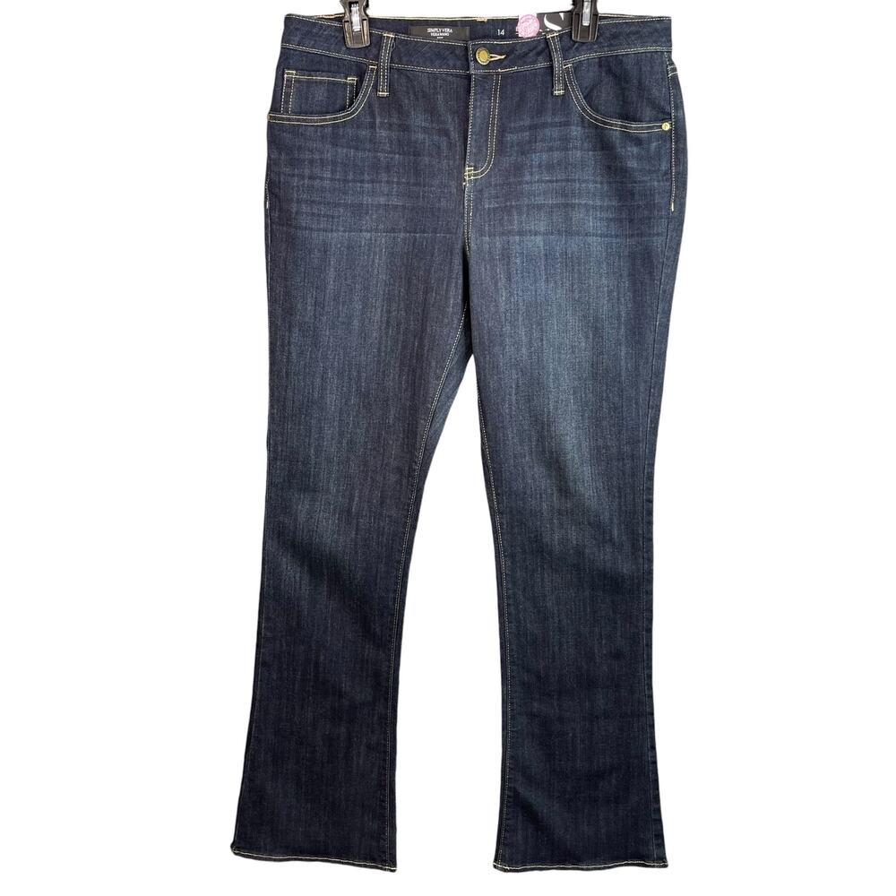 Simply Vera Vera Wang Denim Bootcut Size 14